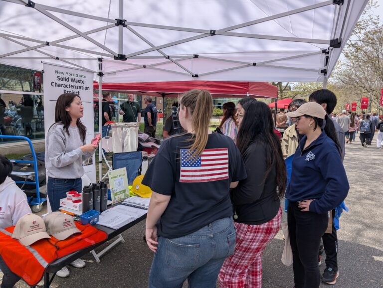 WDAC Connects with Campus Community at Stony Brook’s Earthstock Street Fair